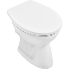 WC Villeroy & Boch NEWO sur pied sans bord de rinçage, sortie horizontale