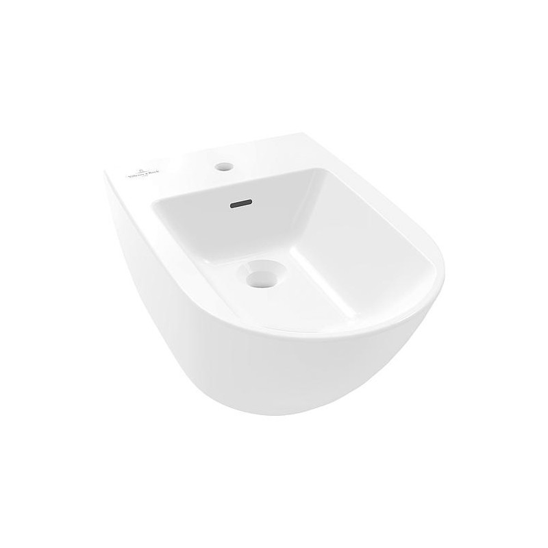 Bidet mural Villeroy & Boch Subway 3.0, blanc