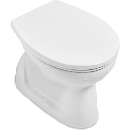 WC suspendu Villeroy & Boch NEWO sans rebord, sortie verticale