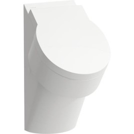 Urinal d’aspiration Laufen Val 305x560x365 mm sans rebord pour couvercle blanc