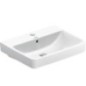 Vasque Duravit No. 1 lxHxP: 600 x 175 x 460 mm, avec trop-plein, avec 1 trou robinet, blanc