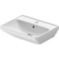 Vasque Duravit D-Neo, BxHxT: 550 x 165 x 440 mm, avec trop-pleint, 1 trou robinet au centre, blanc