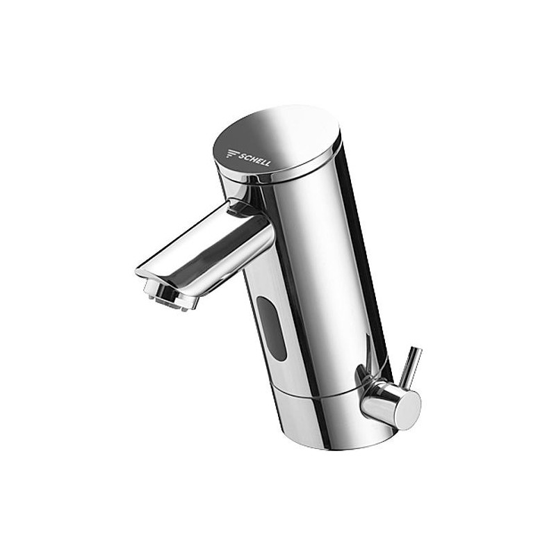 Mitigeur lavabo Schell Puris E HD-M secteur saillie 130 mm chrome