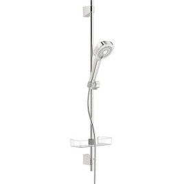 Kit de douche Hansabasicjet Style barre de douche 960 mm 3 jets Ø 96 m chrome