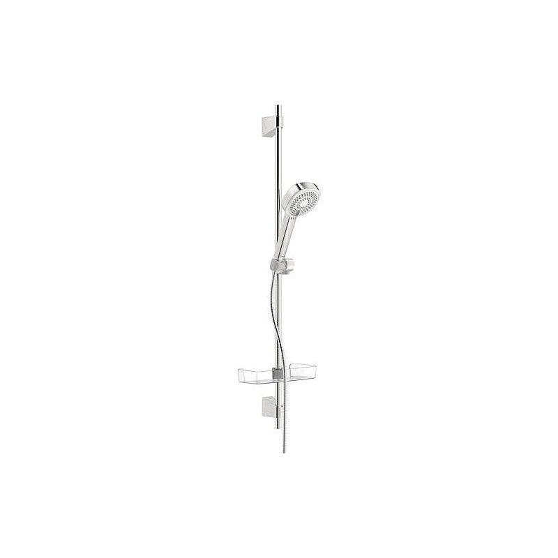 Kit de douche Hansabasicjet Style barre de douche 960 mm 3 jets Ø 96 m chrome