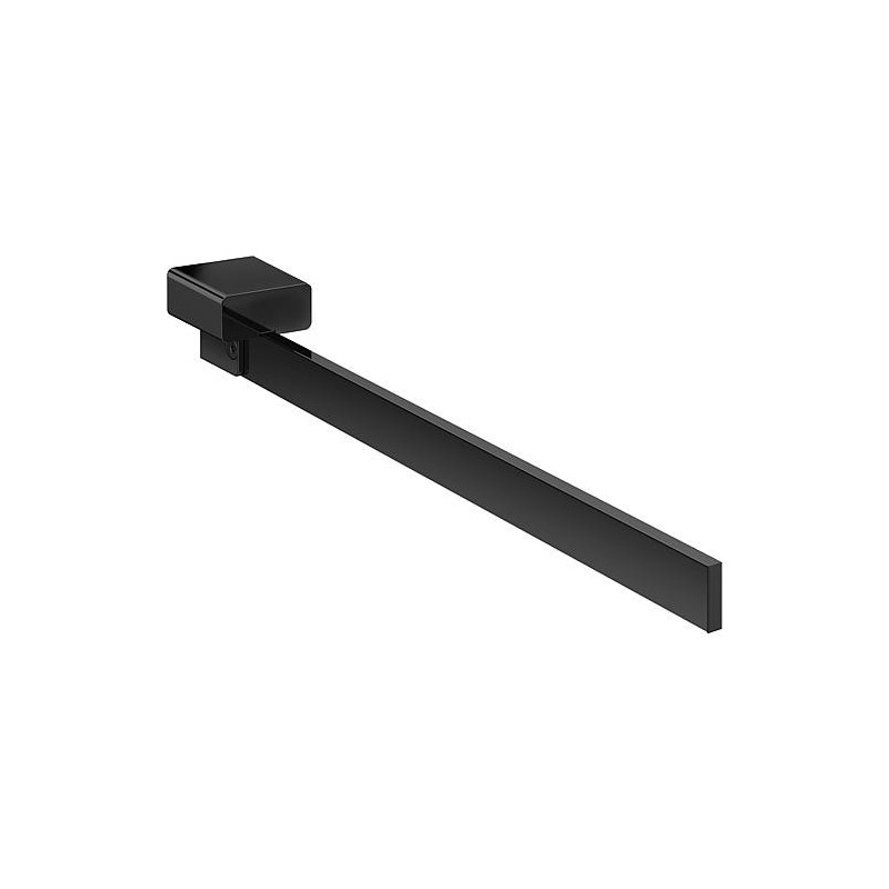 Porte-serviette emco loft, un bras, 310mm, noir