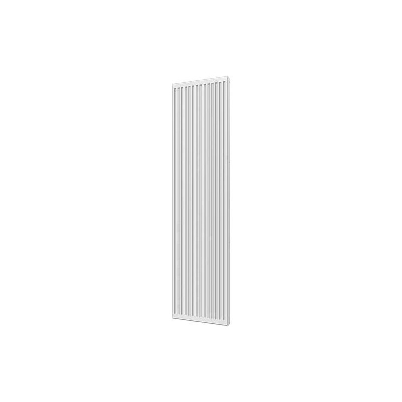 Radiateur profilé en acier type vertical 22 x 1800 x 600, blanc