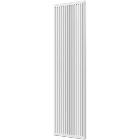 Radiateur profilé en acier type vertical 22 x 1800 x 600, blanc