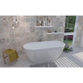 Baignoire îlot Duravit D-Neo 1600x600x750mm, blanc