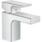 Mitigeur de lavabo Hansgrohe 70 Vernis Shape, déport 89 mm, chromé, sans garniture d’écoulement