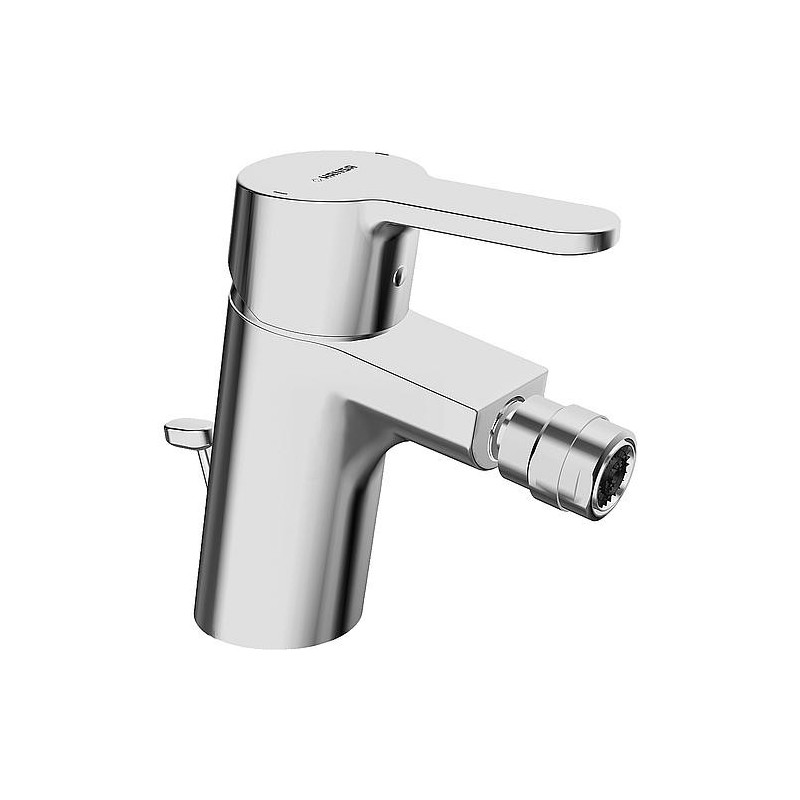 Mitigeur de bidet Hansa Hansaprimo, déport 107 mm, chromé