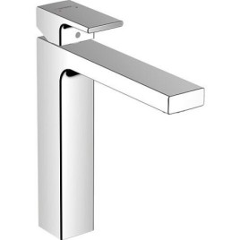 Mitigeur de lavabo Hansgrohe 190 Vernis Shape, déport 181 mm, chromé, sans garniture d’écoulement