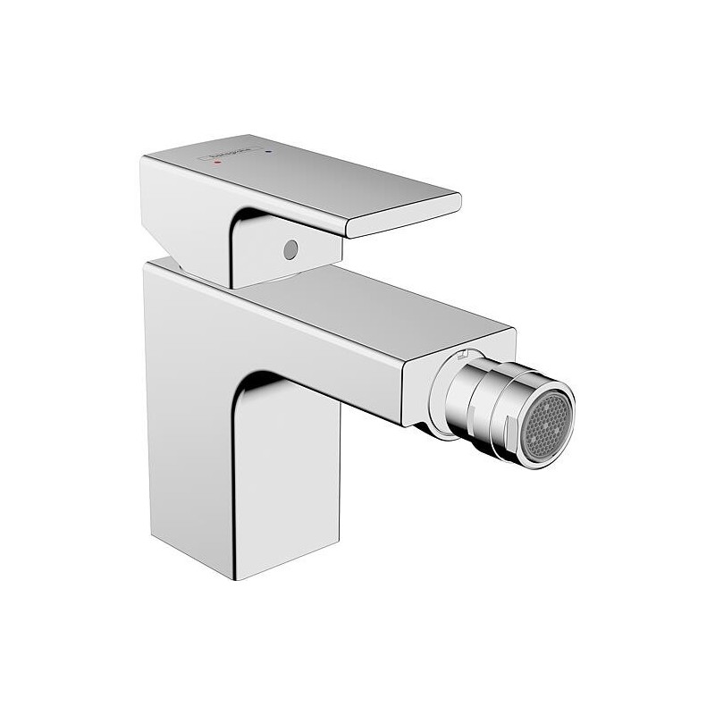 Mitigeur de bidet Hansgrohe Vernis Shape, déport 124 mm, chromé