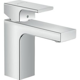 Mitigeur de lavabo Hansgrohe 100 Vernis Shape Saillie 110 mm chrome avec bonde à tirette