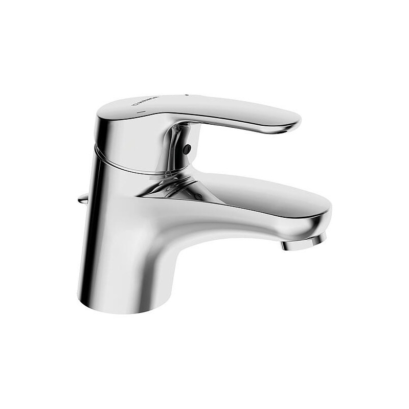 Mitigeur de lavabo Hansa Hansamix, déport 127 mm, chromé