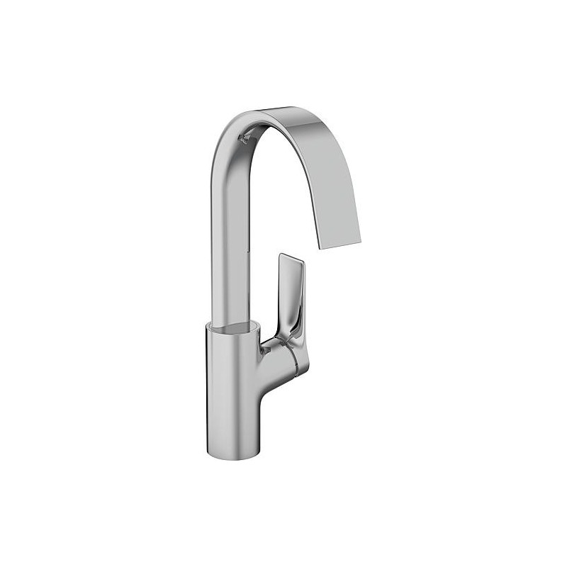 Mitigeur de lavabo Hansgrohe 210 Vivenis, déport 139 mm, chromé, bec orientable