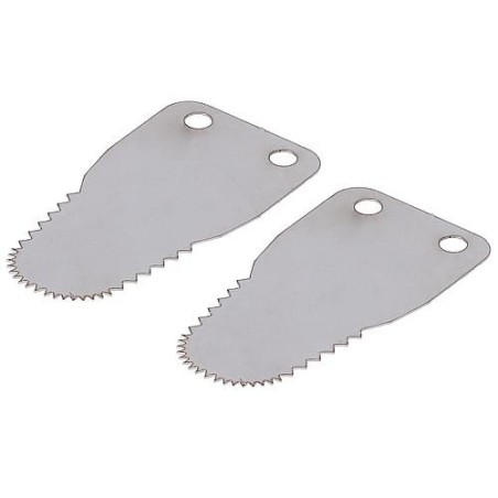 Lames de rechange pour spatule de nettoyage, zigzag (conditionnement 2 pièces)