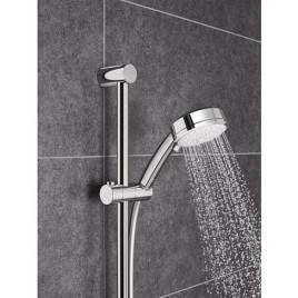 Kit de douche Grohe Tempesta C100 600 mm, 3 jets Ø 100 mm, chromé