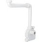 Siphon plat de lavabo DN32(1 1/4") x Ø32 mm avec ouverture de nettoyage, pour montage sous meuble