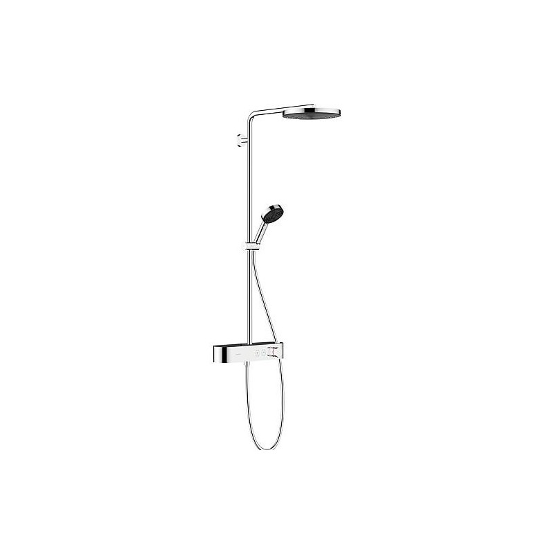 Système de douche Hansgrohe Pulsify 260 1jet douchette manuelle, pomme de douche Ø 260 mm et thermostat, chromé