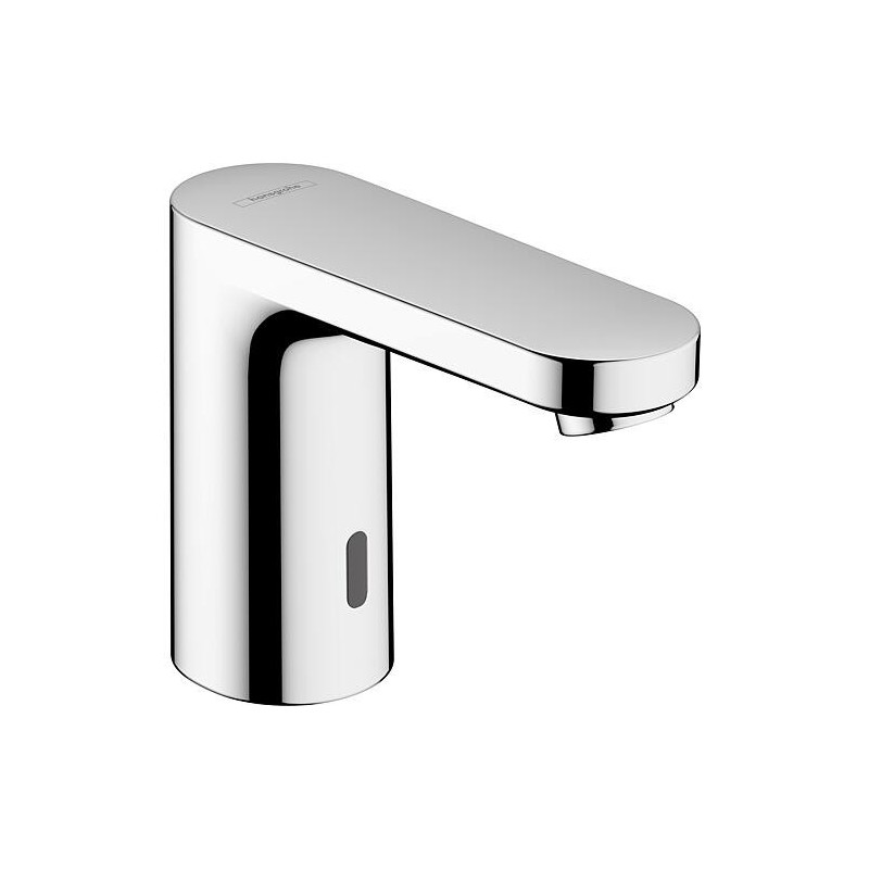 Robinetterie à capteur Hansgrohe Vernis Blend fonctionnement sur secteur pour eau froide chrome