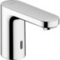 Robinetterie à capteur Hansgrohe Vernis Blend fonctionnement sur secteur pour eau froide chrome