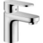 Mitigeur de lavabo Hansgrohe 100 Vernis Blend, déport 108 mm, chromé, conduite d’eau isolée