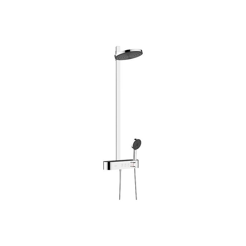 Système de douche Hansgrohe Pulsify 260 2jet douchette manuelle, pomme de douche Ø 260 mm et thermostat, chromé