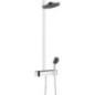 Système de douche Hansgrohe Pulsify 260 2jet douchette manuelle, pomme de douche Ø 260 mm et thermostat, chromé