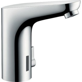 Mitigeur de lavabo à capteur Hansgrohe Focus avec mélangeur version secteur, chromé