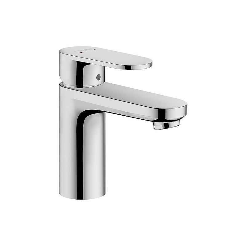 Mitigeur de lavabo Hansgrohe 100 Vernis Blend sans garniture d’écoulement chromé