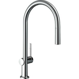 Mitigeur d’évier Hansgrohe 210 Talis M54, avec bec amovible, déport 223 mm, chromé