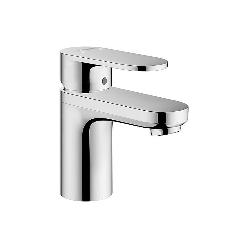 Mitigeur de lavabo Hansgrohe 70 Vernis Blend, déport 89 mm, chromé, conduite d’eau isolée