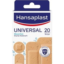 Pansement universel Hansaplast UNIVERSAL Strips 20 pièces 4 tailles