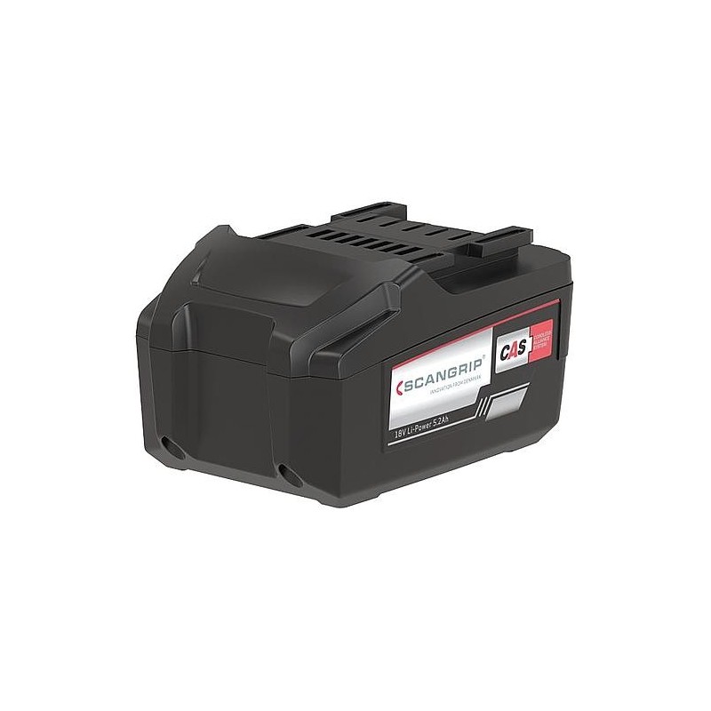 Batterie scangrip® 18 V avec 5,2 Ah CAS Li-Ion