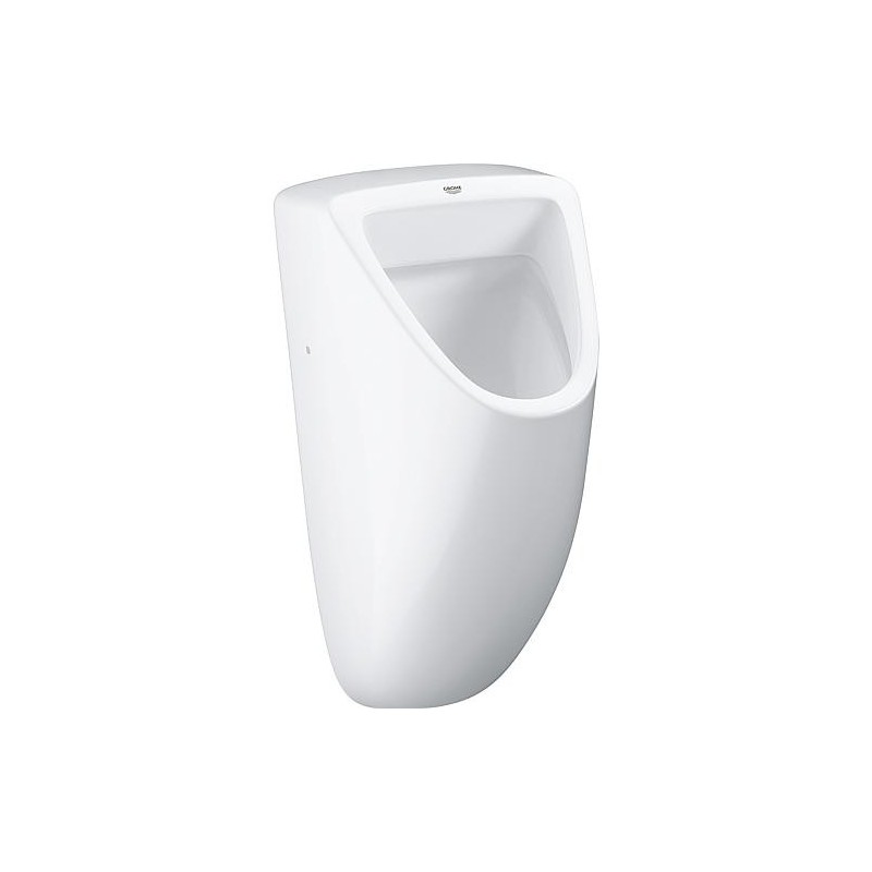 Urinoir Grohe Bau céramique l x H x P : 355 x 552 x 337 mm, arrivée par l’arrière, céramique blanc alpin