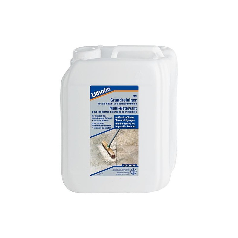 Nettoyant de base LITHOFIN MN, bidon de 5 l