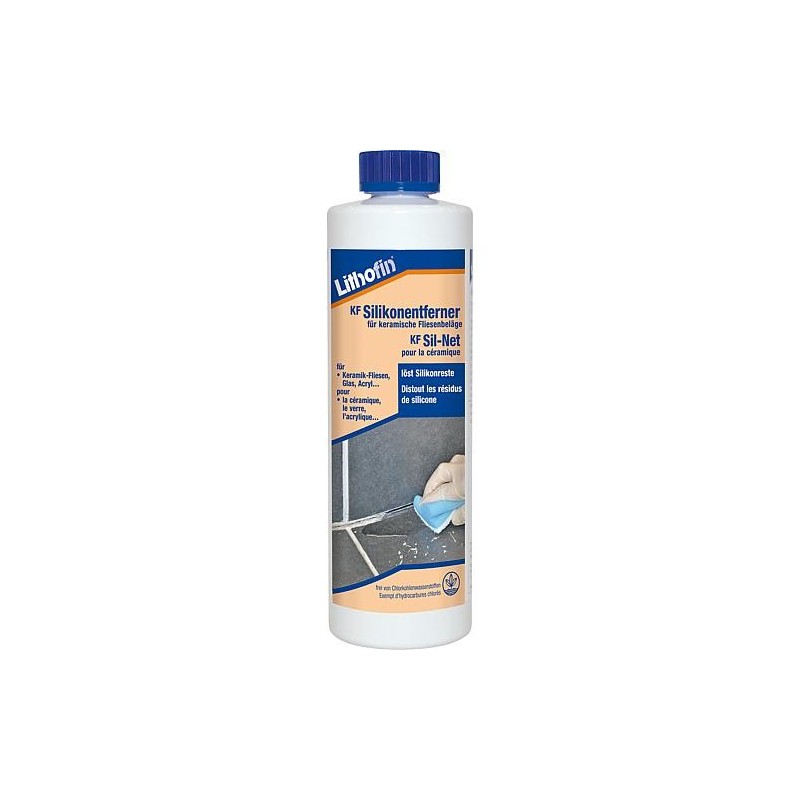 Décapant silicone LITHOFIN KF, flacon de 500 ml