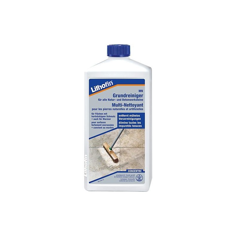 Nettoyant de base LITHOFIN MN, flacon de 1 l