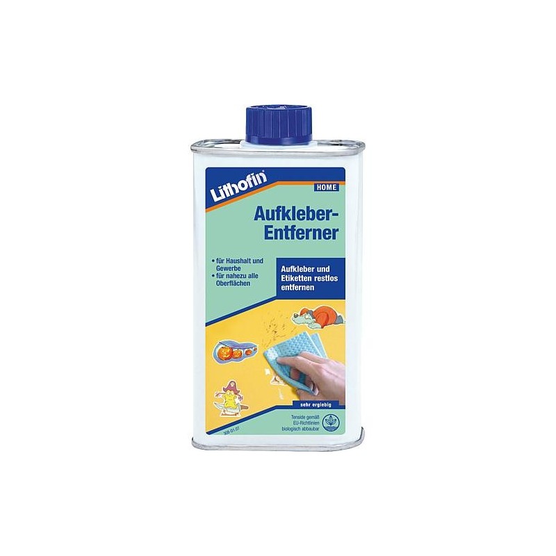 Décolleur d’autocollants LITHOFIN, flacon de 250 ml