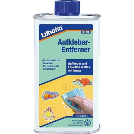 Décolleur d’autocollants LITHOFIN, flacon de 250 ml