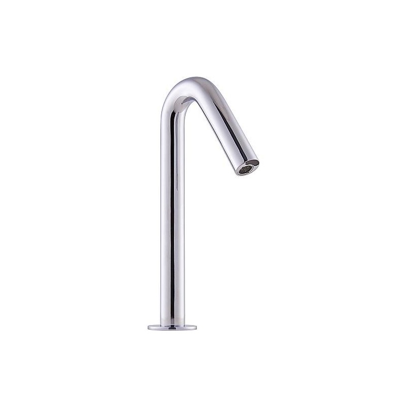 Mitigeur de lavabo Benkiser Sintra, déport 109 mm, capteur IR alimentation secteur, chromé