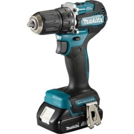 Perceuse-visseuse à percussion sans fil Makita 18 V DDF487RAJ avec 2x batteries 2,0 Ah et chargeur