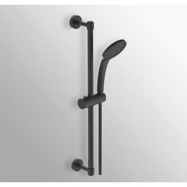 Combinaison de douche Idealrain 600 mm, noir mat