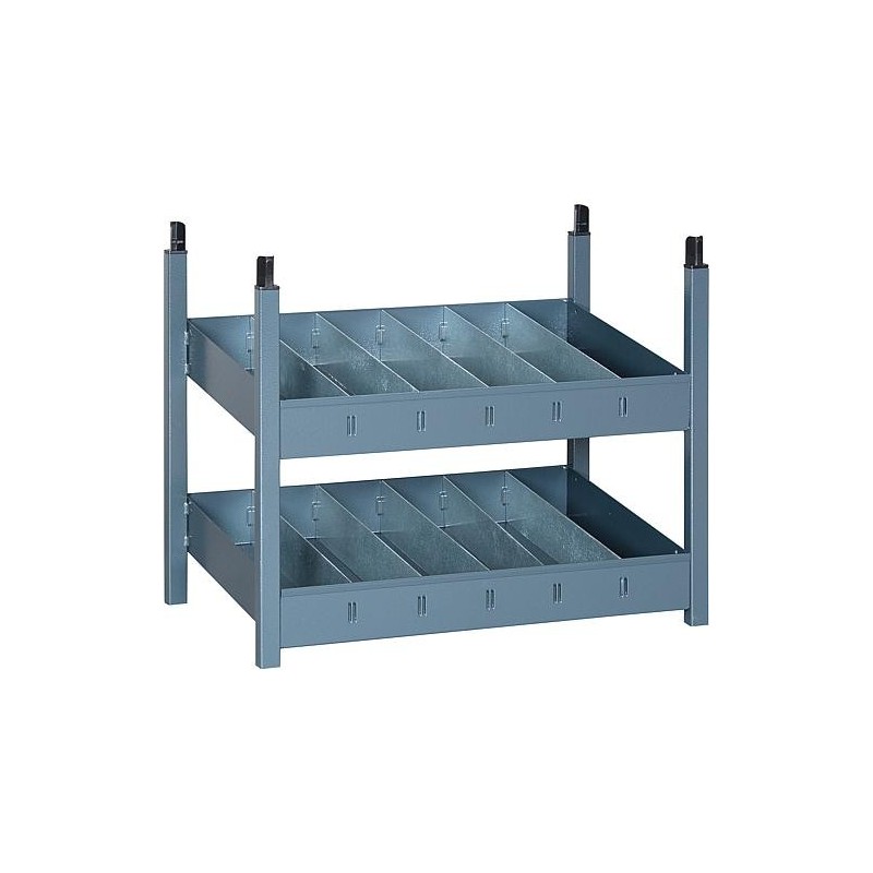 Module de bacs variable, incliné - dimensions L x P x H : 580 x 340 x 444 mm