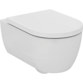 WC suspendu à rinçage en profondeur Ideal Standard Blend Curve AquaBlade, rond