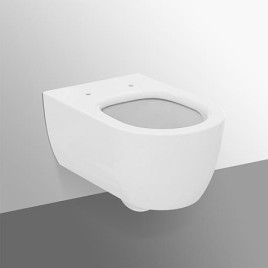 WC suspendu à rinçage en profondeur Ideal Standard Blend Curve AquaBlade, rond