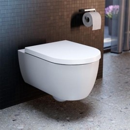 WC suspendu à rinçage en profondeur Ideal Standard Blend Curve AquaBlade, rond