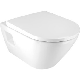 Pack combiné Duravit D-Neo sans bride, fixation ouverte, blanc