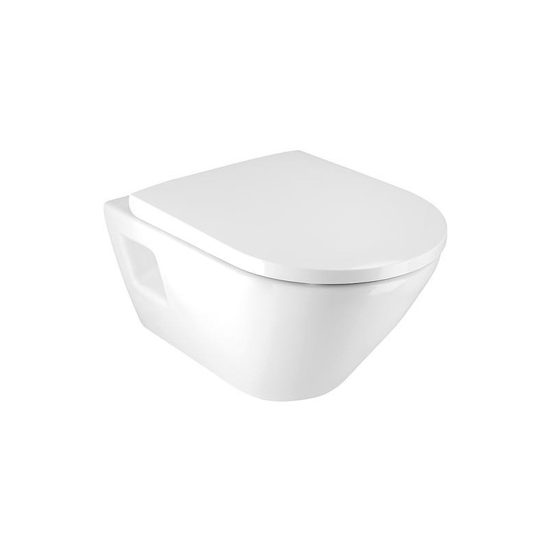 Pack combiné Duravit D-Neo Compact sans bride, blanc